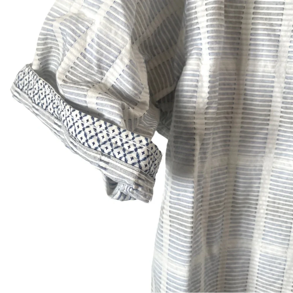 Bugatchi Men's Button‎ Front Short Sleeve Shirt - Picture 3 of 7